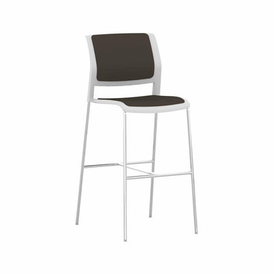 Slate Grey / Fully Upholstered / White