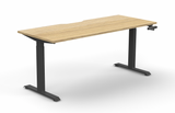 Boost Manual Height Adjustable Single Sided Workstation