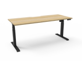 Boost Light Electric Height Adjustable Single Sided Workstation