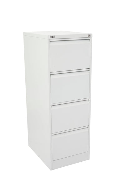 4 Drawers / White Satin