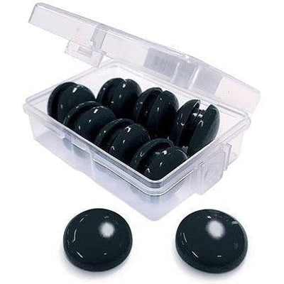 WHITEBOARD MAGNETS 20MM BLACK (Pk16)
