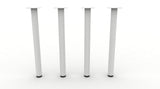 60mm Round Leg ( Pack of 4 )
