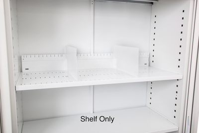 White / To Suit 900mm Wide Unit / No Dividers Included