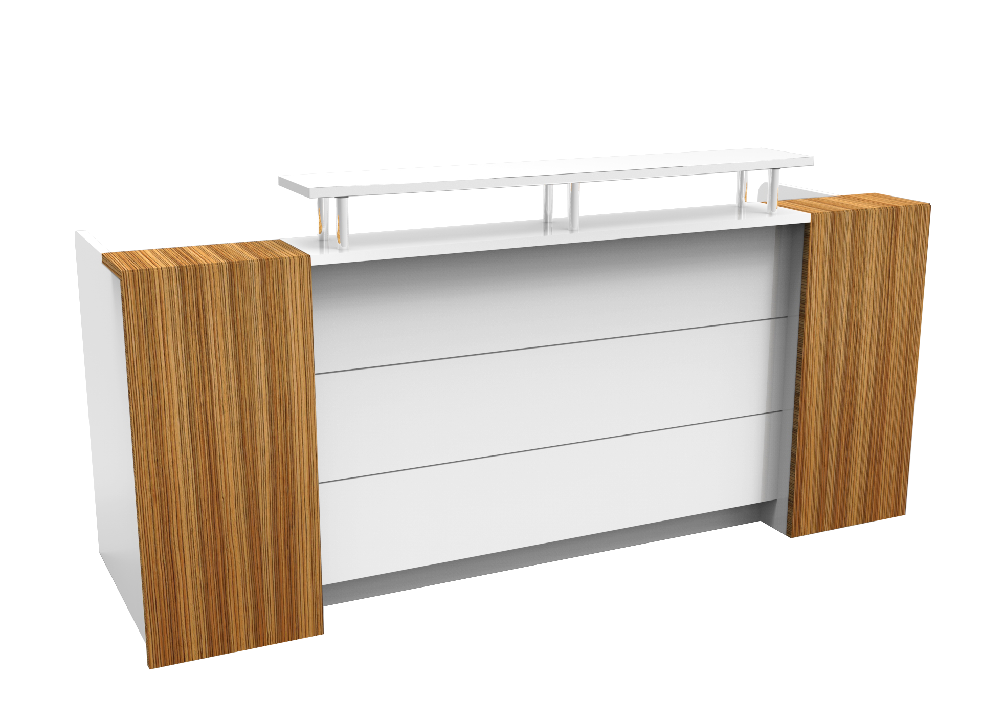 Marquee reception counter