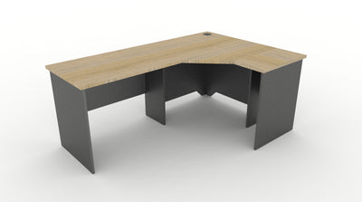 1200mm W x 1500mm W x 600mm D / Natural Oak / Ironstone