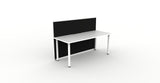 Shush30 Round Leg Single Sided Workstations - 1200mm High Screens