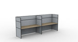 Shush30 Screen Hung Single Sided Workstations - 1500mm High Screens