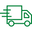 Shipping van icon