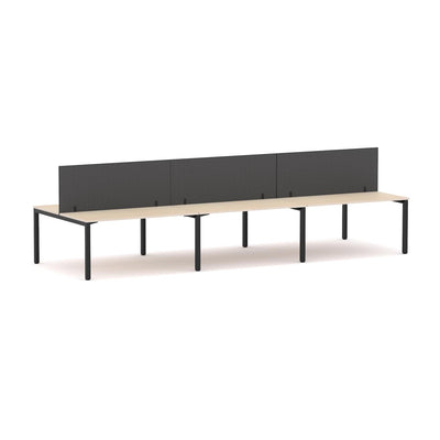 Black / Nordic Maple / W1200mm x D600mm