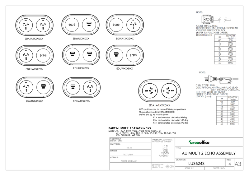 duo version diagram of Echo Fast-Charge Module