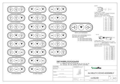 Diagram of Echo fast Charger Trio other variety