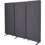 Zip Acoustic 3 Panel Divider Screens