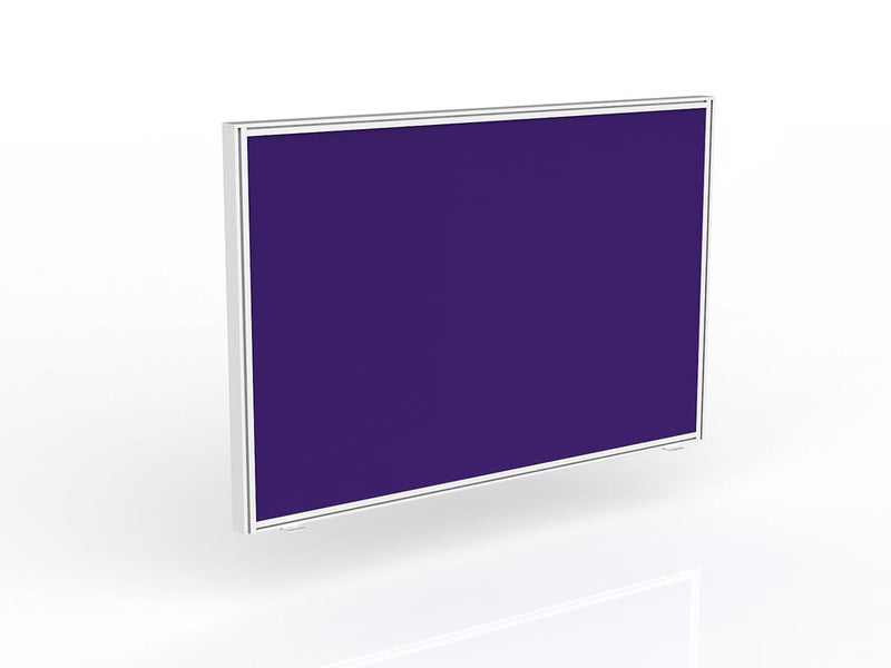 Studio Screen for Agile Shared Desk - White Frame