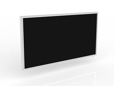 Studio Screen for Agile Shared Desk - White Frame