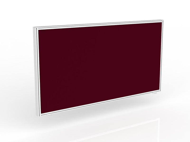 Studio Screen for Agile Shared Desk - White Frame