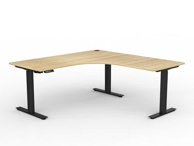 Agile Electric 2-Column 90 Degrees Workstation