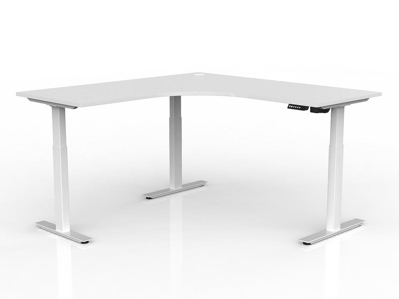 Agile Electric 2-Column 90 Degrees Workstation
