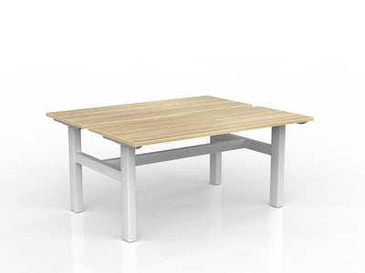 1500mm x 600mm / White Powdercoat / New Oak Ravine