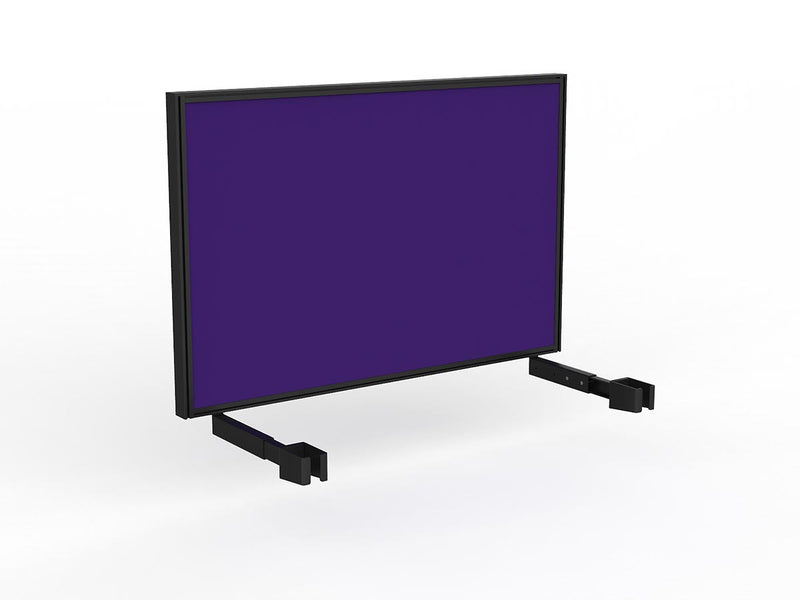 Studio Screen for Agile Individual Desk - Black Frame