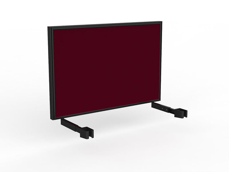 Studio Screen for Agile Individual Desk - Black Frame