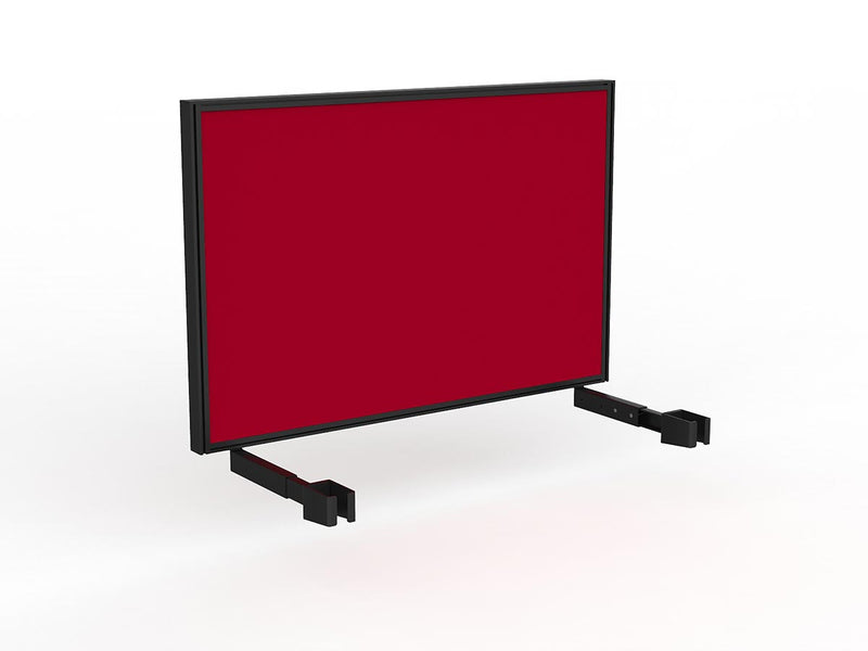 Studio Screen for Agile Individual Desk - Black Frame