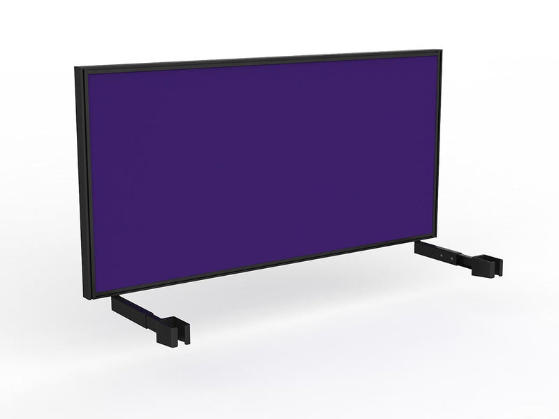 Studio Screen for Agile Individual Desk - Black Frame