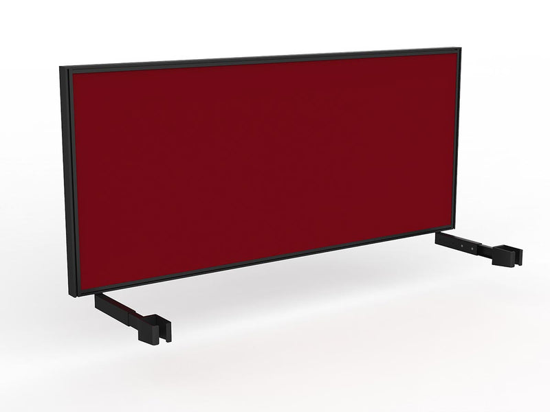 Studio Screen for Agile Individual Desk - Black Frame