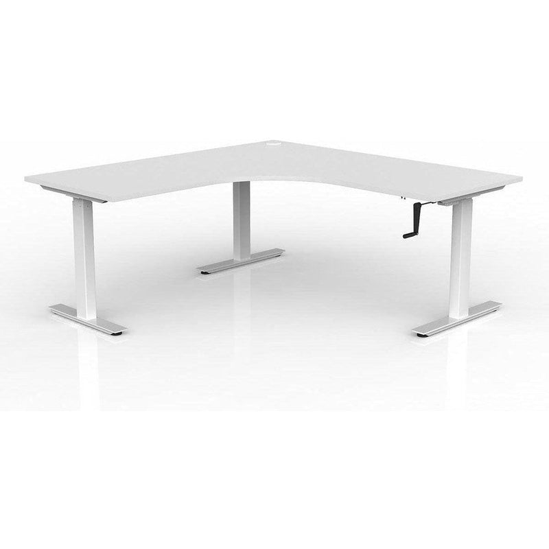 Agile Winder Adjust 90 Degrees Workstation
