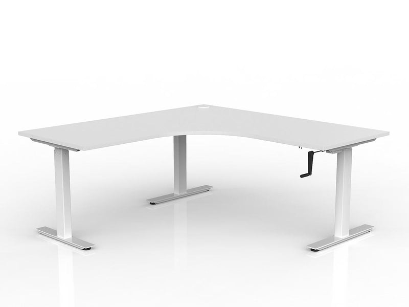 Agile Winder Adjust 90 Degrees Workstation