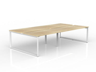 1500mm x 750mm / White Powdercoat / New Oak Ravine