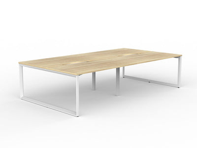 1500mm x 800mm / White Powdercoat / New Oak Ravine