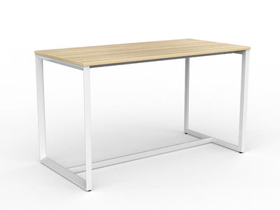 1800mm x 900mm / White Powdercoat / New Oak Ravine