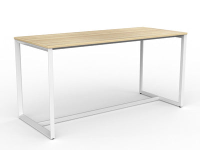 2100mm x 900mm / White Powdercoat / New Oak Ravine