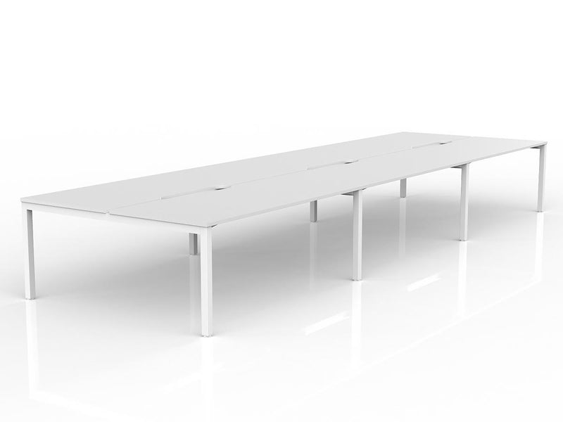Axis 6-User Double Sided Workspace