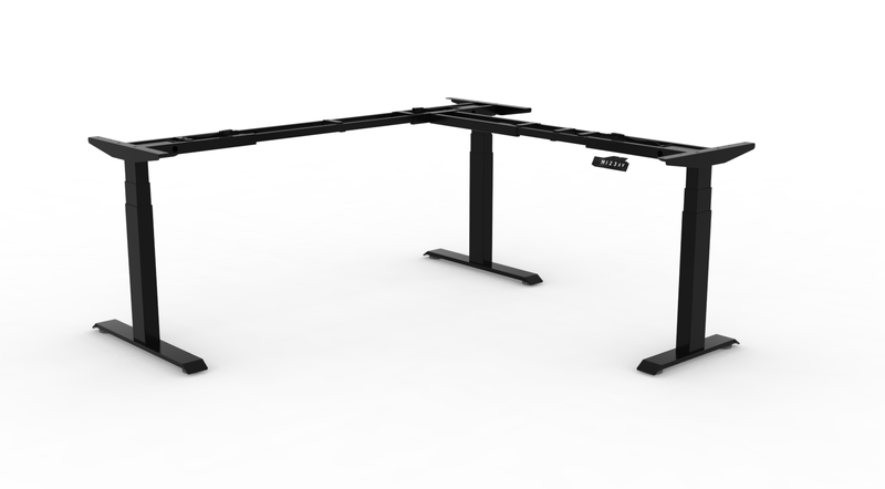 Boost Plus Electric Height Adjustable Corner Workstation Frame