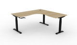 Boost Crank Manual Height Adjustable Corner Workstation