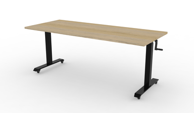 Boost Crank Height Adjustable Flip Top Table