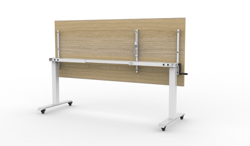 Boost Crank Height Adjustable Flip Top Table