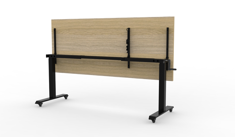 Boost Crank Height Adjustable Flip Top Table