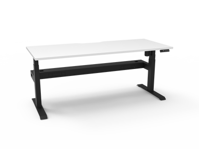Boost Light Electric Height Adjustable Single Sided Workstation