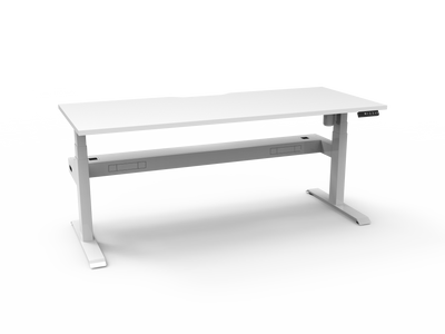 Boost Light Electric Height Adjustable Single Sided Workstation