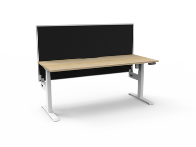 Boost Light Electric Height Adjustable Single Sided Workstation