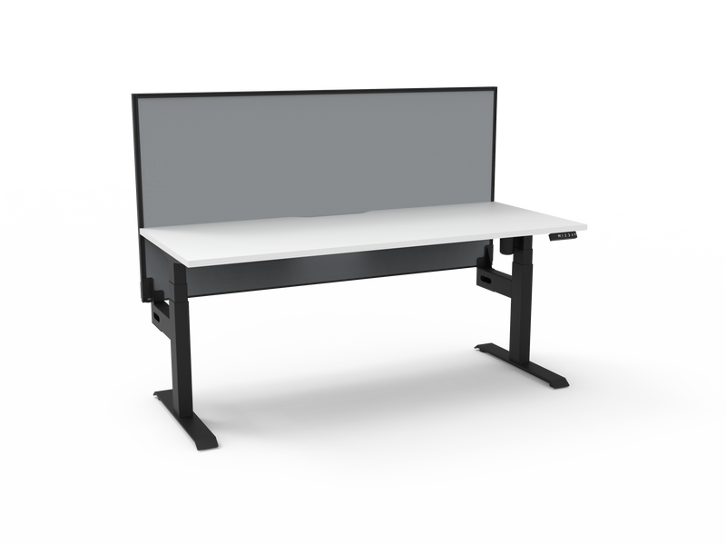 Boost Light Electric Height Adjustable Single Sided Workstation
