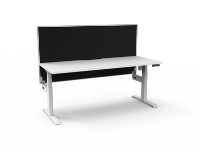 Boost Light Electric Height Adjustable Single Sided Workstation