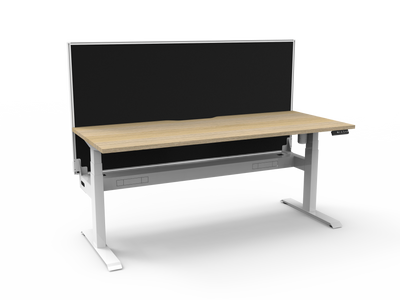 Boost Light Electric Height Adjustable Single Sided Workstation