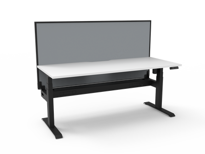 Boost Light Electric Height Adjustable Single Sided Workstation