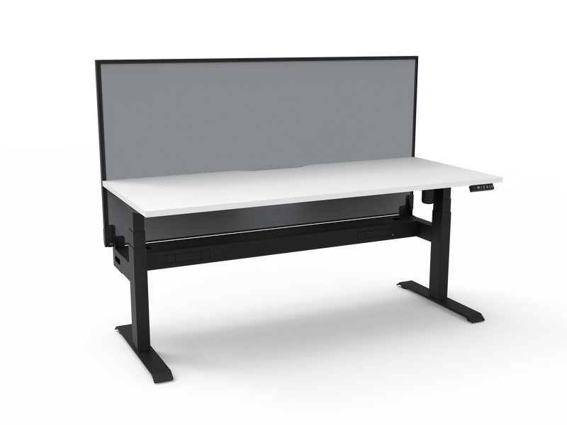Boost Light Electric Height Adjustable Single Sided Workstation