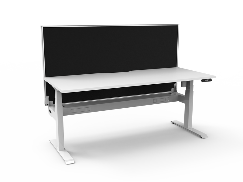 Boost Light Electric Height Adjustable Single Sided Workstation