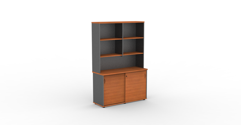 Rapid Worker Credenza & Hutch Combo