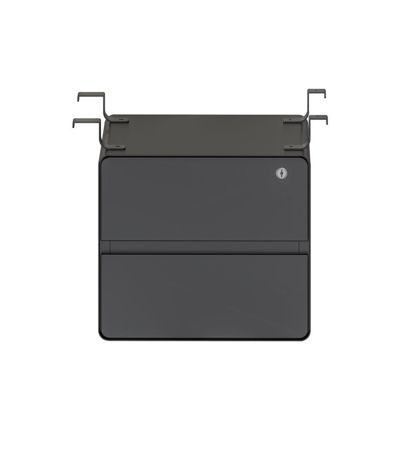 Deluxe Infinity 2 Drawer Hanging Pedestal